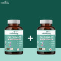 Calcium Tablets with Magnesium, Zinc & Vitamins for Joint Support, Strong Teeth & Bones, 180 Tablets (For Men & Women) - 2 Months Pack