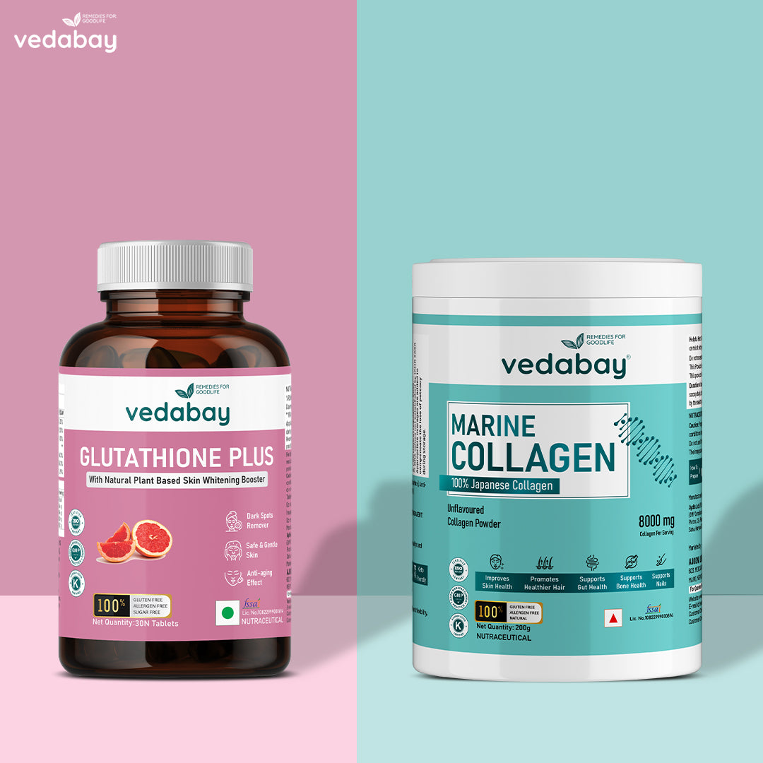 Glutathione Plus Tablets + Japanese Marine Collagen