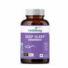 Deep Sleep: Natural Sleep Support Supplement with 5 mg Melatonin for Deeper, Quicker & More Restful Sleep, 60 Tablets - Vedabay