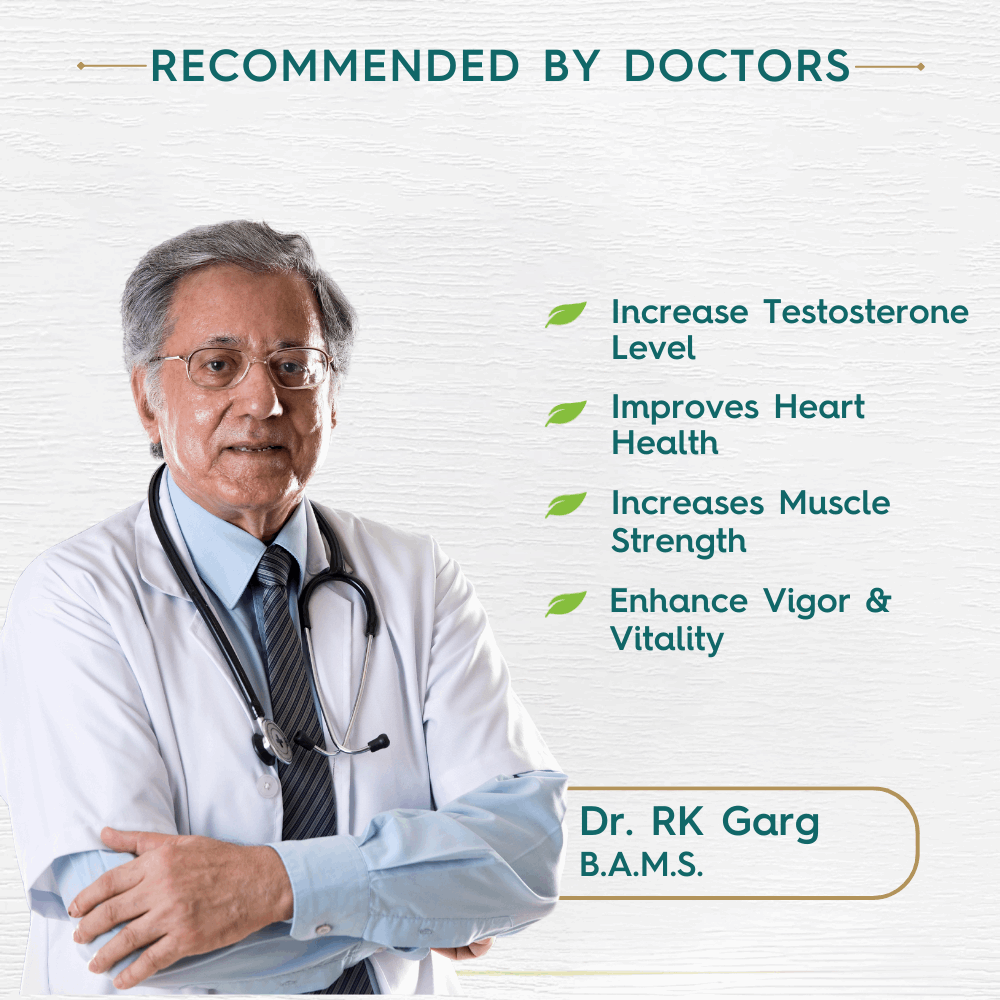 Gokshura Tablets for Strength, Vitality, Vigor and Improved Testosterone Levels, 60 Tablets (600 mg) - Vedabay